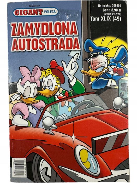 Zamydlona autostrada / Gigant Poleca / Komiks nr 49 / rok 2005
