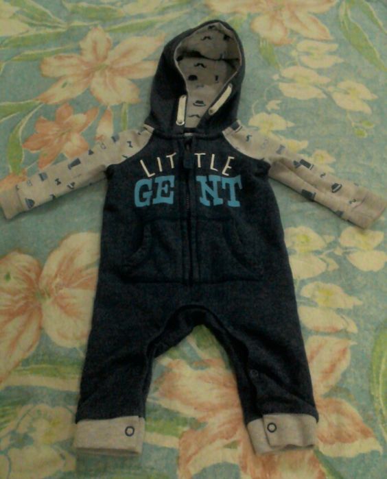 Комбез человечек для маленького джентльмена