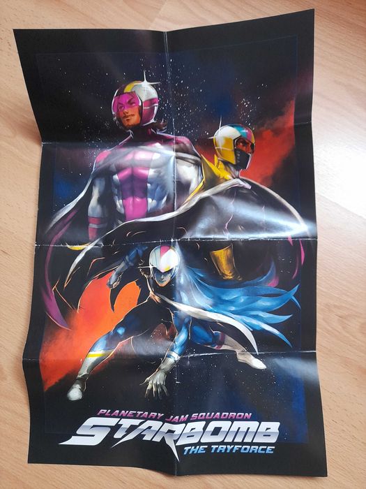 CD Starbomb Assinado - The Tryforce + Poster(Raro!)