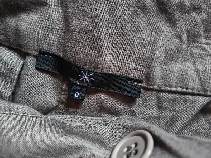 Isabel Marant spódnica khaki skirt 100% bawełna dobry skład