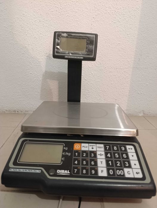 Título:
Balança eletrónica DIBAL profissional com visor para cliente