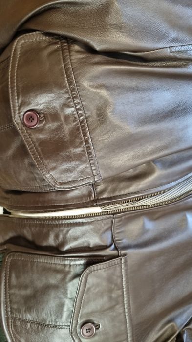 Casaco de pele em bom estado