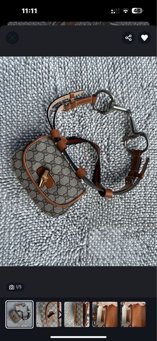 Лімітована сумка GUCCI mini bamboo 1947