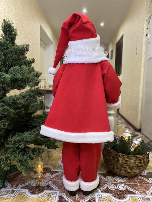 «Санта Клаус» 140см (ручна робота) інтерʼєрна фігура
