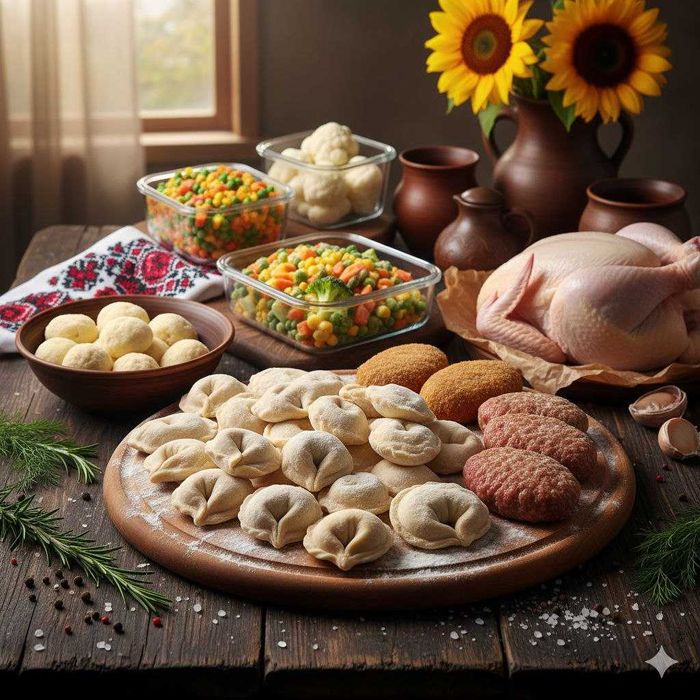 Пельмені та вареники по оптовим цінам