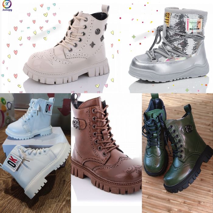 Демісезонні ботінки або теплі, якість! 27-37 чоботи, осінь, зима