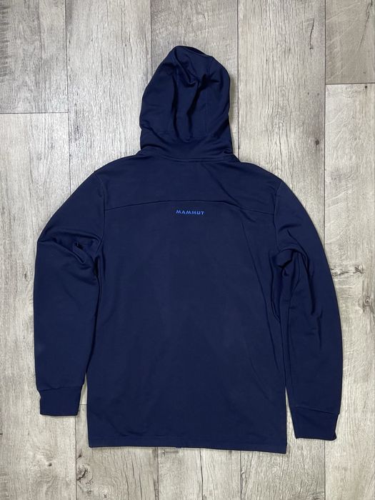 Mammut кофта толстовка М размер трекинговая синяя