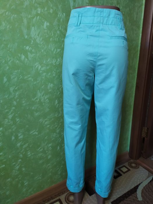 Мятные летние брючки