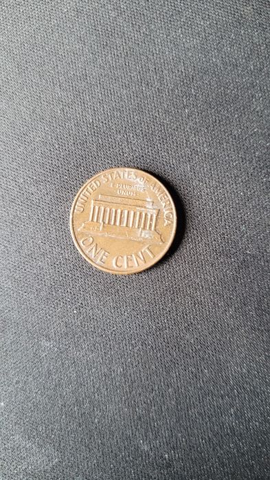 Jeden cent z Abrahamem lincolnem 1969 z" D" bez "FG" RZADKI OKAZ
