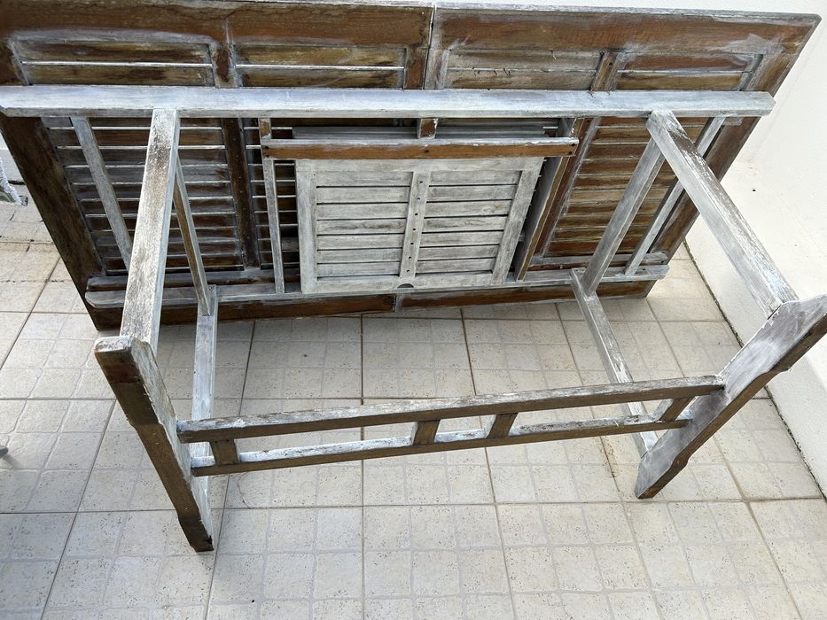 Mesa jardim exterior extensivel