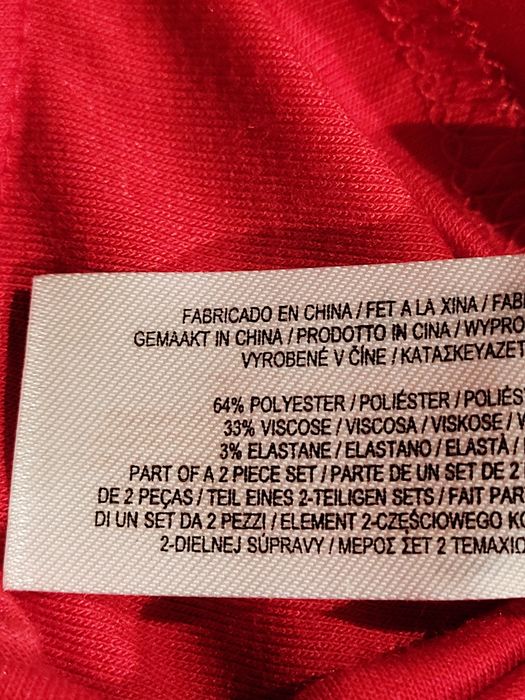 Piżama damska komplet roz.XS Primark