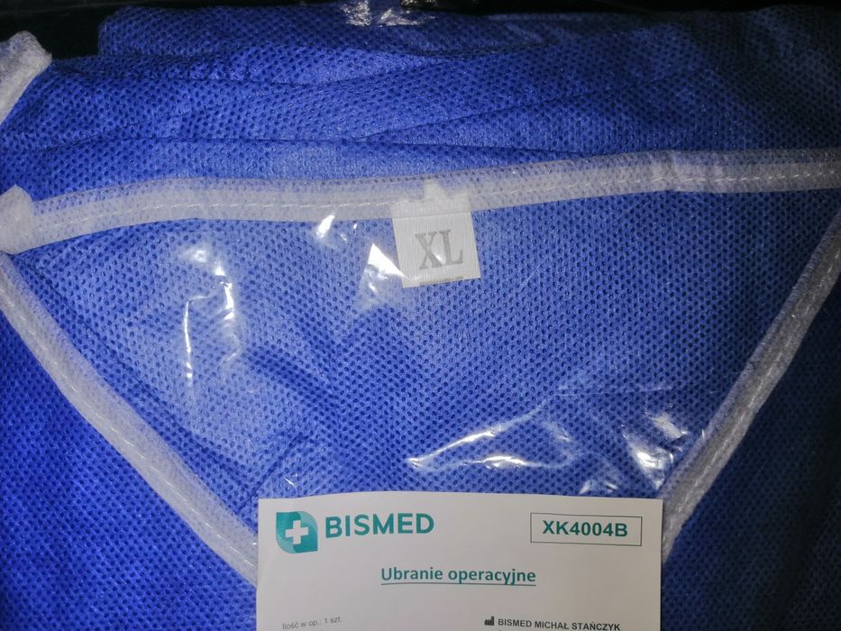 Ubranie operacyjne, medyczne XL