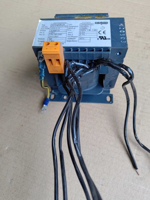 Transformator sieciowy EMB Wittlich NTT spM0,16