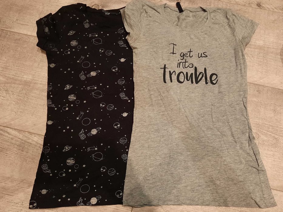 Koszulka T-shirt 2 szt r.XS