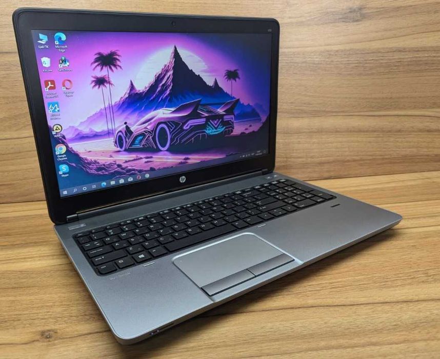 Ноутбук HP ProBook 455 G1  ідеал / AMD A6-5350M - 3.5 GHz / Ram 8 GB / SSD 120 GB / Windows 11 / батарея нова 5 годин