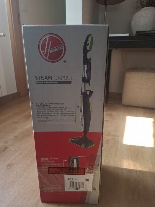Aspirador carpetes Hoover novo Steam Capsule 1700w