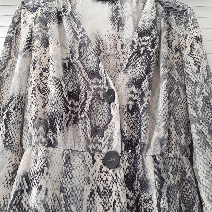 Vestido animal print
