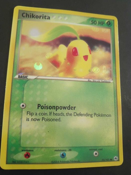 EX Hidden Legends coleção, cartas antigas