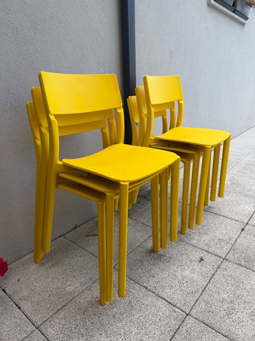 Cadeiras IKEA amarelas. 15€ cada