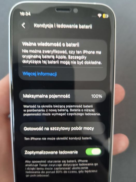 iPhone 12 mini biały