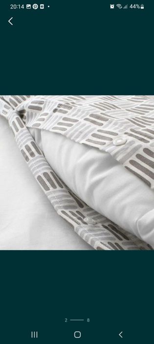 Постіль ikea SILVERFRYLE