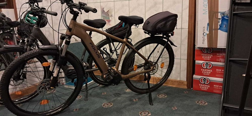 Rower elektryczny Focus w idealnym stanie