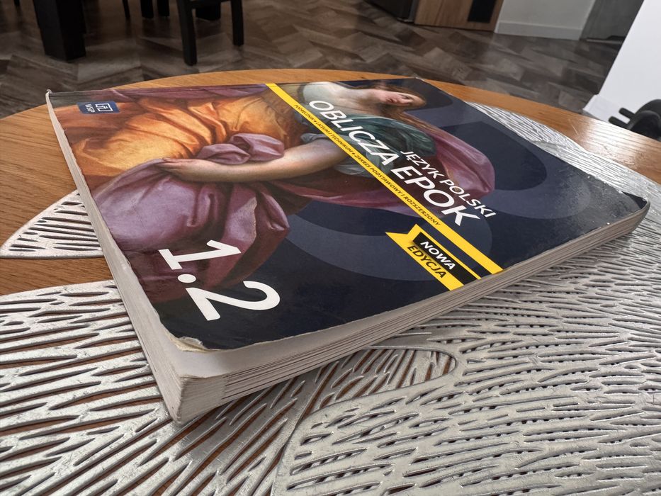 Podręcznik jezyk polski Oblicza Epok 1.2 nowa edycja