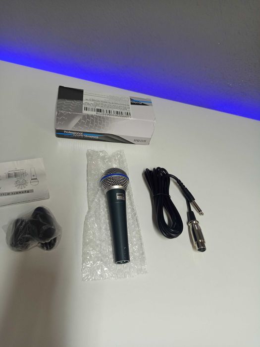 Microfone dinâmico Novo