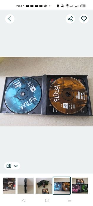 Koudelka gra PlayStation 1 Ps1 komplet PAL Anglik z instrukcją