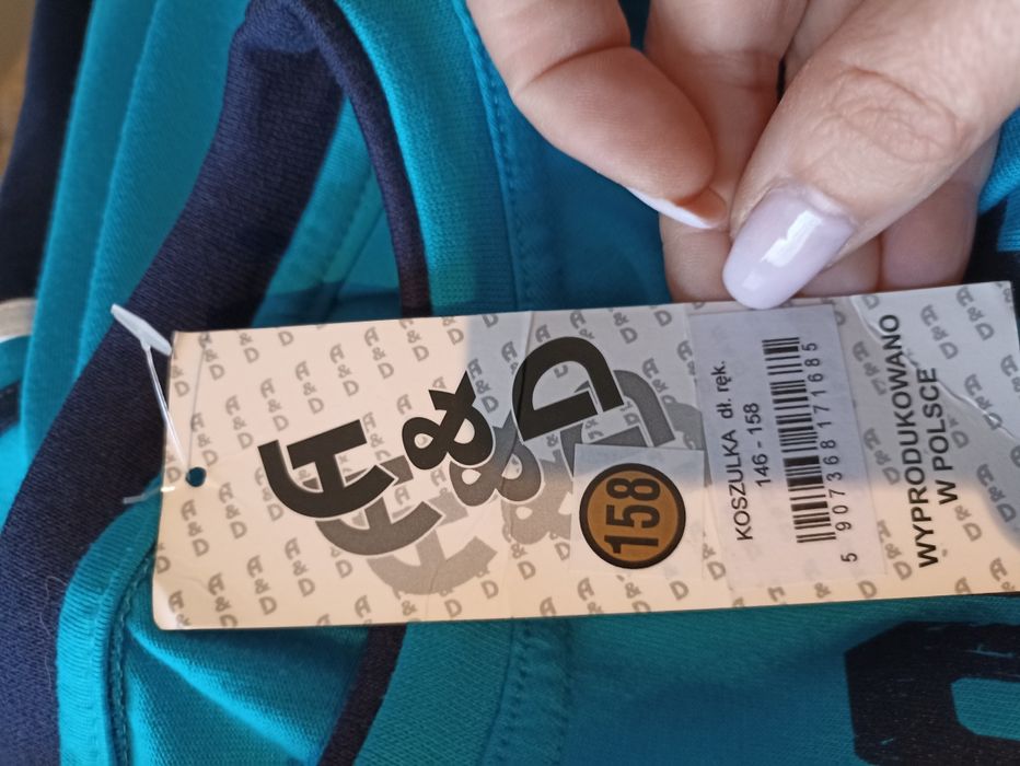 T-shirt z długim rękawem roz.158 A&D