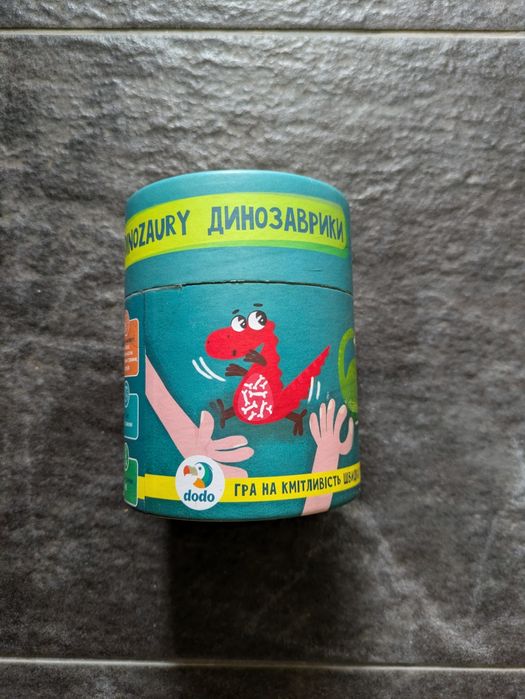 Гра настільна дитяча DoDo Динозаврики