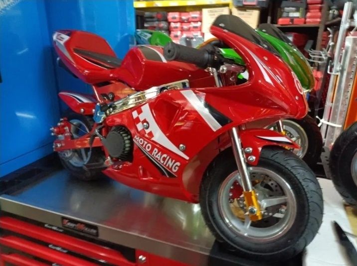 Mini moto de pista a gasolina