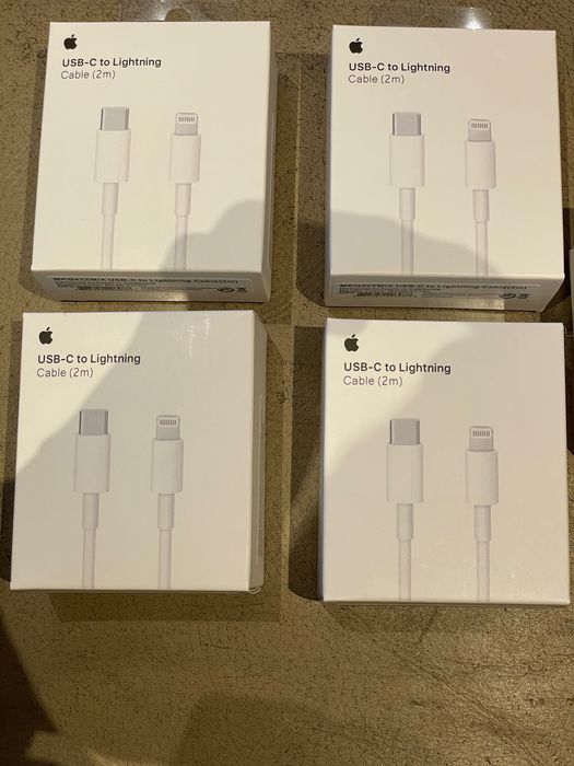 2-Meter Lightning USB-C Cable for Apple iPhone, Brand New, Sealed in Box.64286065544705120