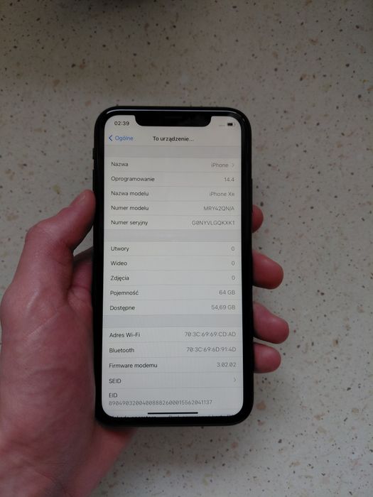 Iphone Xr 92% kondycji Baterii
