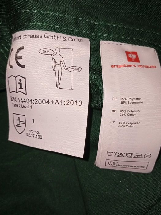 Штани робочі чоловічі спецодяг engelbert strauss 46/4