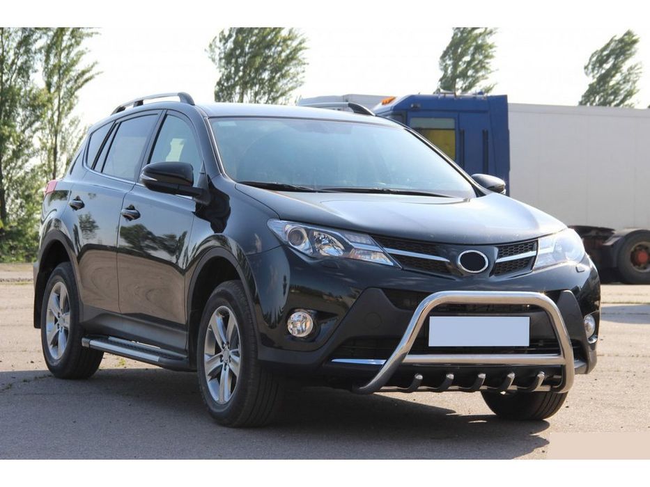 Toyota Rav 4 2013-2018 рр. Кенгурятник WT003 (нерж)