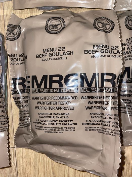 Amerykańskie racje żywnościowe - MRE