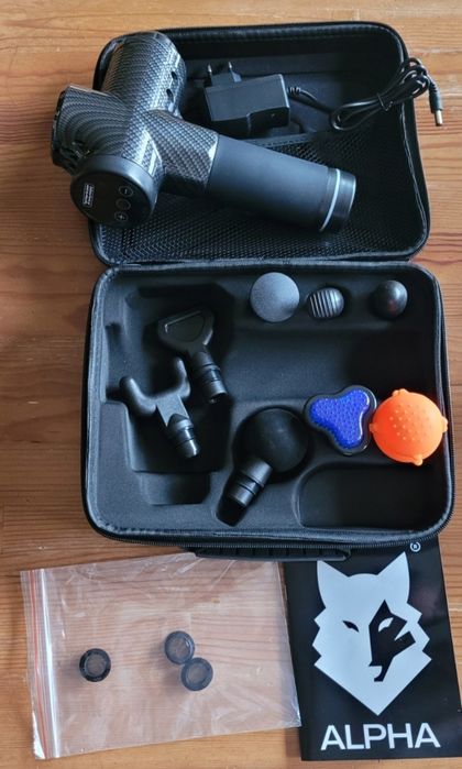 Masażer elektryczny + końcówki