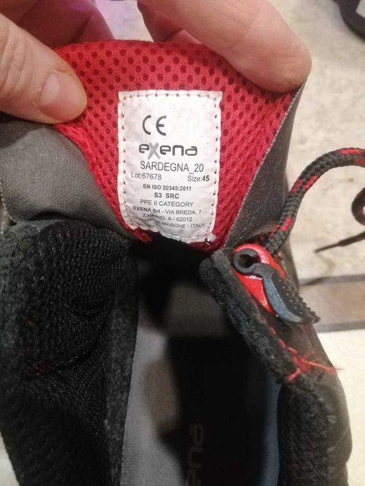 Робочі кросівки, спецвзуття. Ботинки рабочие 45размера.