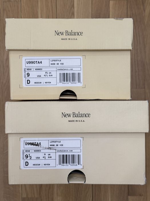 New balance 990v4 27 27.5 см