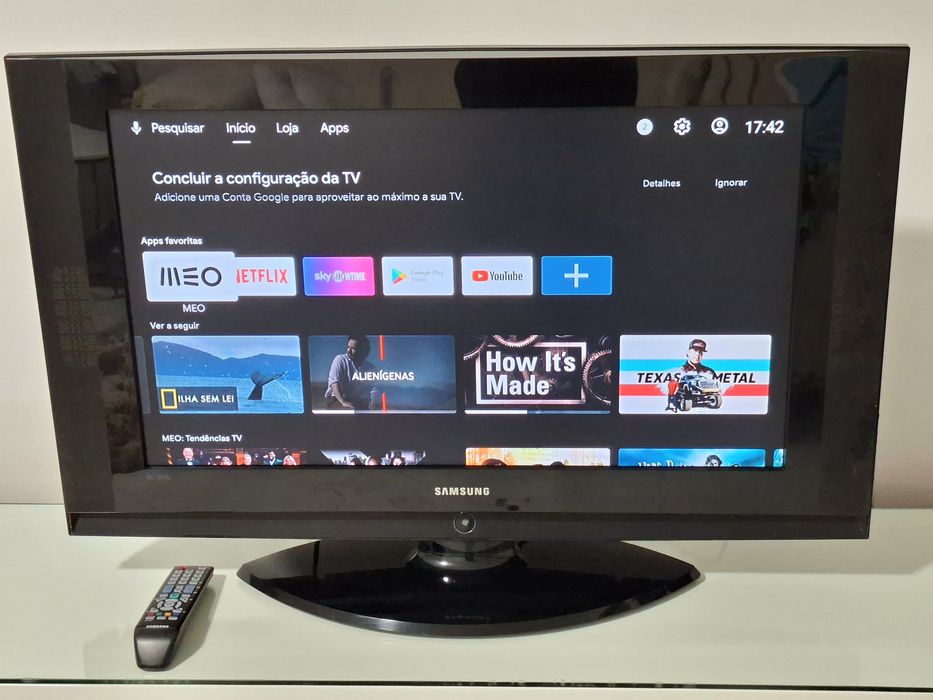 TV LCD Sansung ecrã grande Impecável