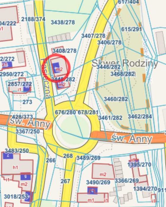 Sprzedam działki i dom w ścisłym centrum Lublińca - 1167 m²