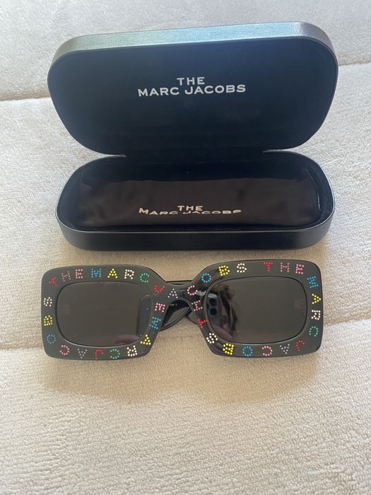 Óculos de sol pretos Marc Jacobs