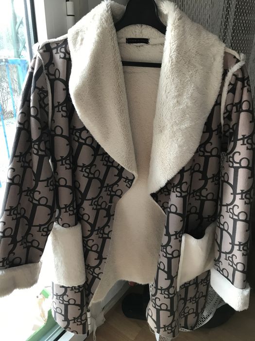 Kurtka plaszczyk ocieplany