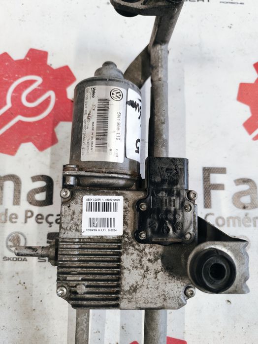 Motor Limpa Vidros Frente  - 5N1955119 - VW TIGUAN (5N_)