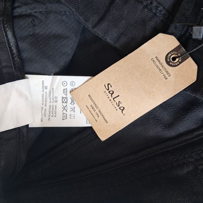 Salsa jeansy zamki W25 L32 metki