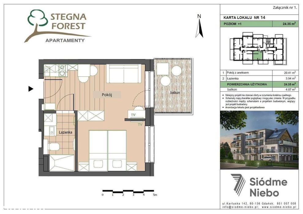 Apartament nad morzem | M14