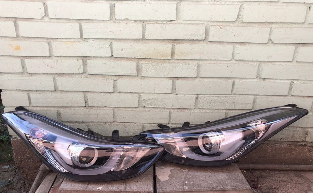 Продам оригинальные фары линза led Hyundai Elantra MD USA Америка