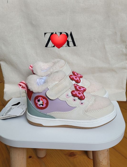 ZARA Нові черевики, хайтопи на дівчинку, р.26