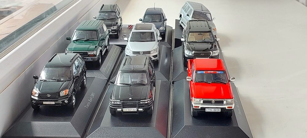 Модели внедорожников(1:43),